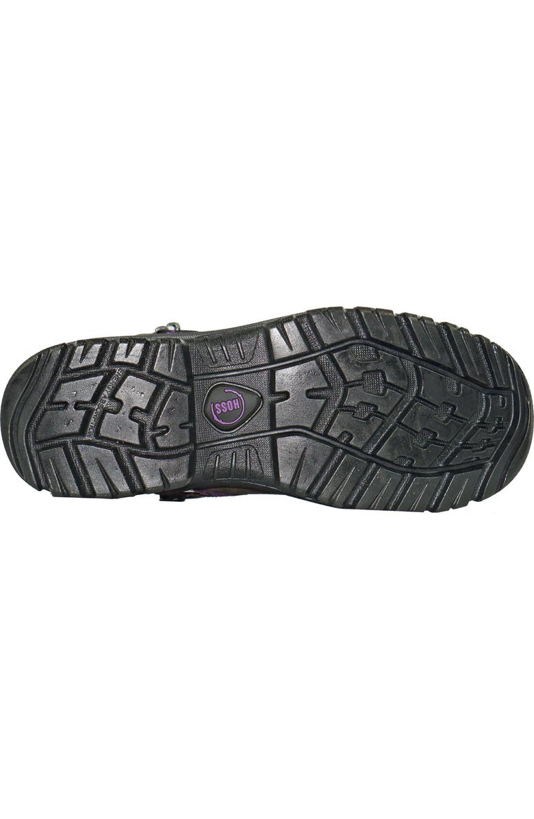 Hoss Boot Company HOSS Lily Womens Steel Toe Work Boot, Alternate, color, Brown/Purple