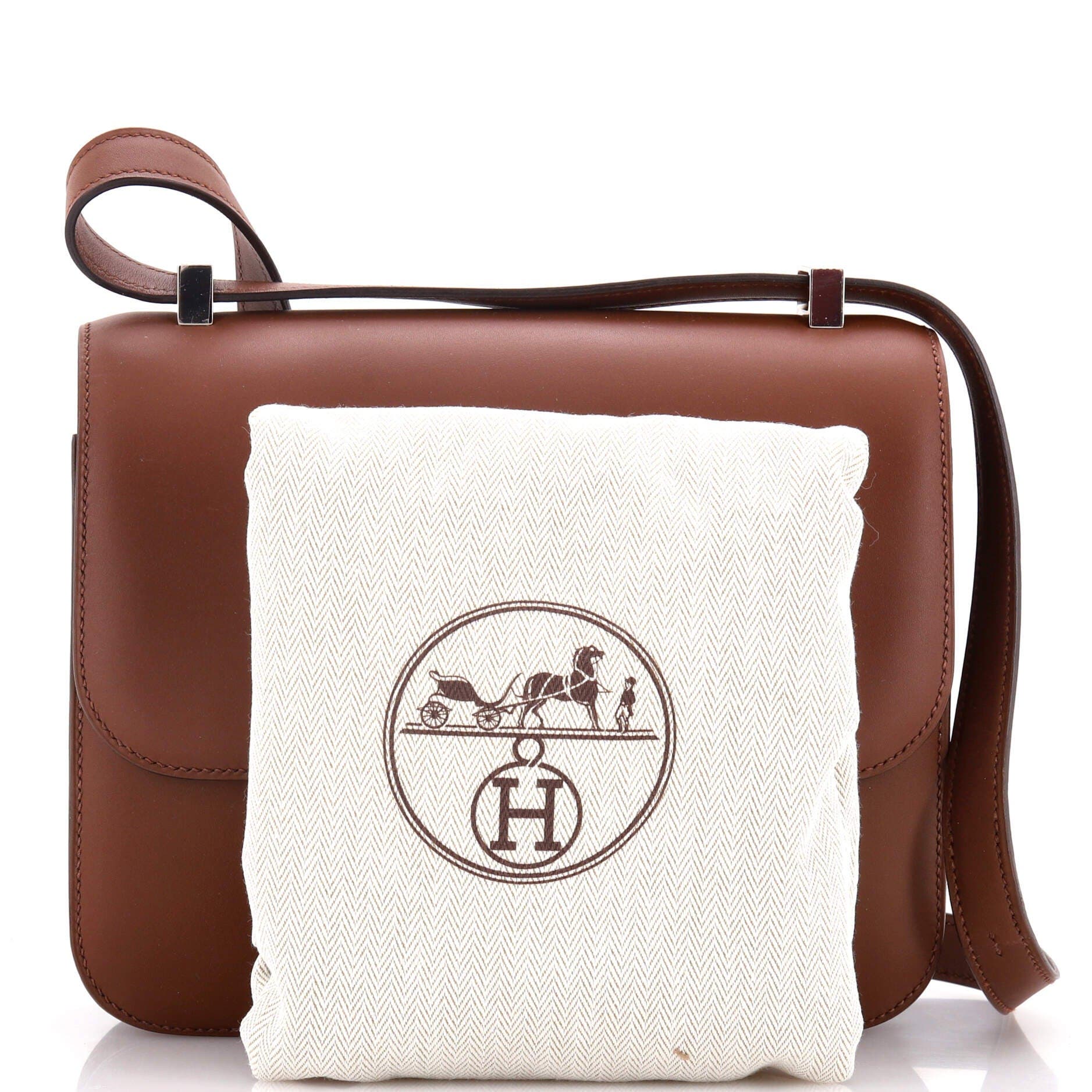 Pre-Owned Hermes Constance Bag Sombrero 24, Alternate, color, Brulee