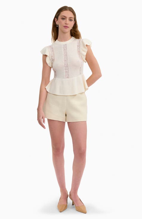 Rhea Lace Knit Sweater