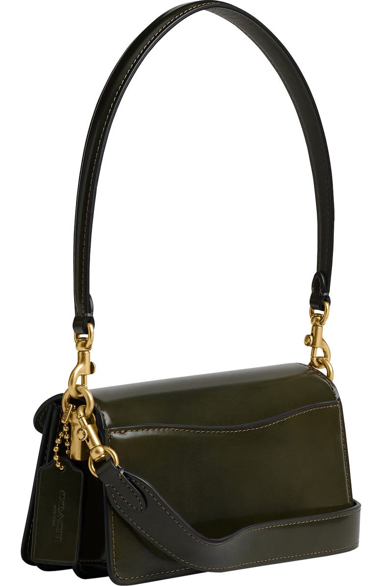 COACH Tabby Spazzolato Leather Shoulder Bag, Alternate, color,
