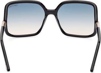 TOM FORD Solange-02 60mm Butterfly Sunglasses Nordstrom