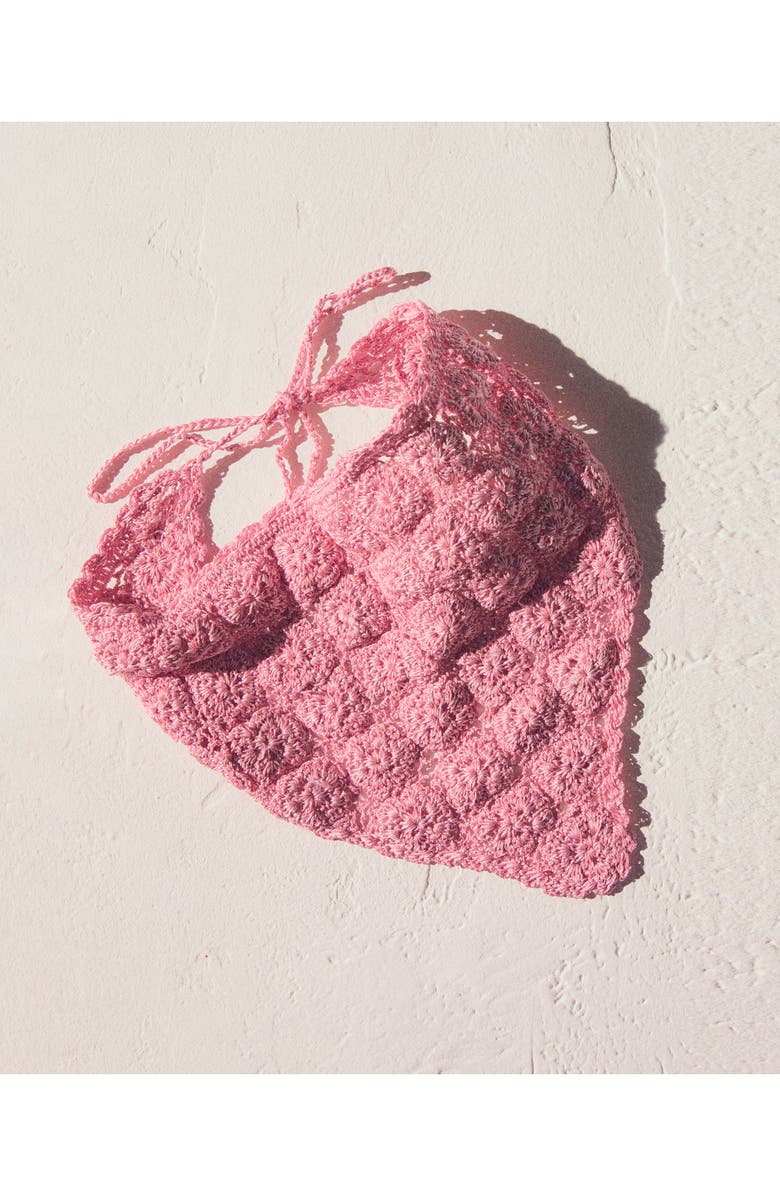 MANGO Crochet Stitch Handkerchief, Alternate, color,