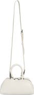 BCBG Faux Leather Top Handle Satchel