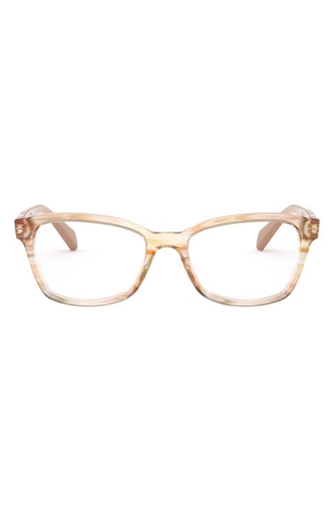 Kids' 46mm Rectangular Optical Glasses