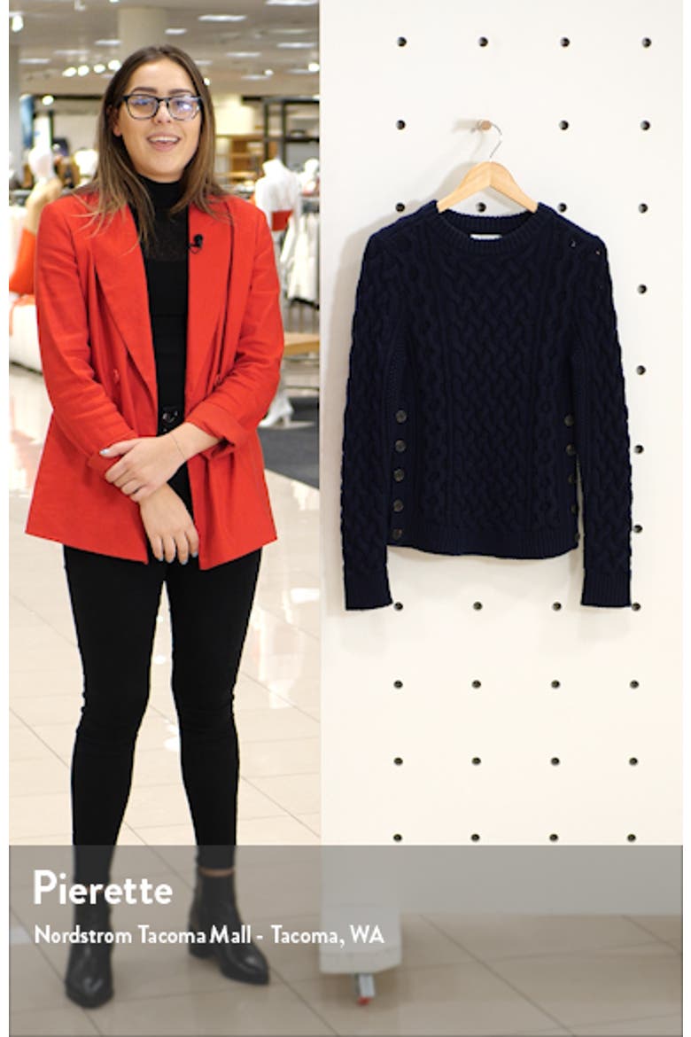 Fisherwoman Crewneck Pullover Sweater video