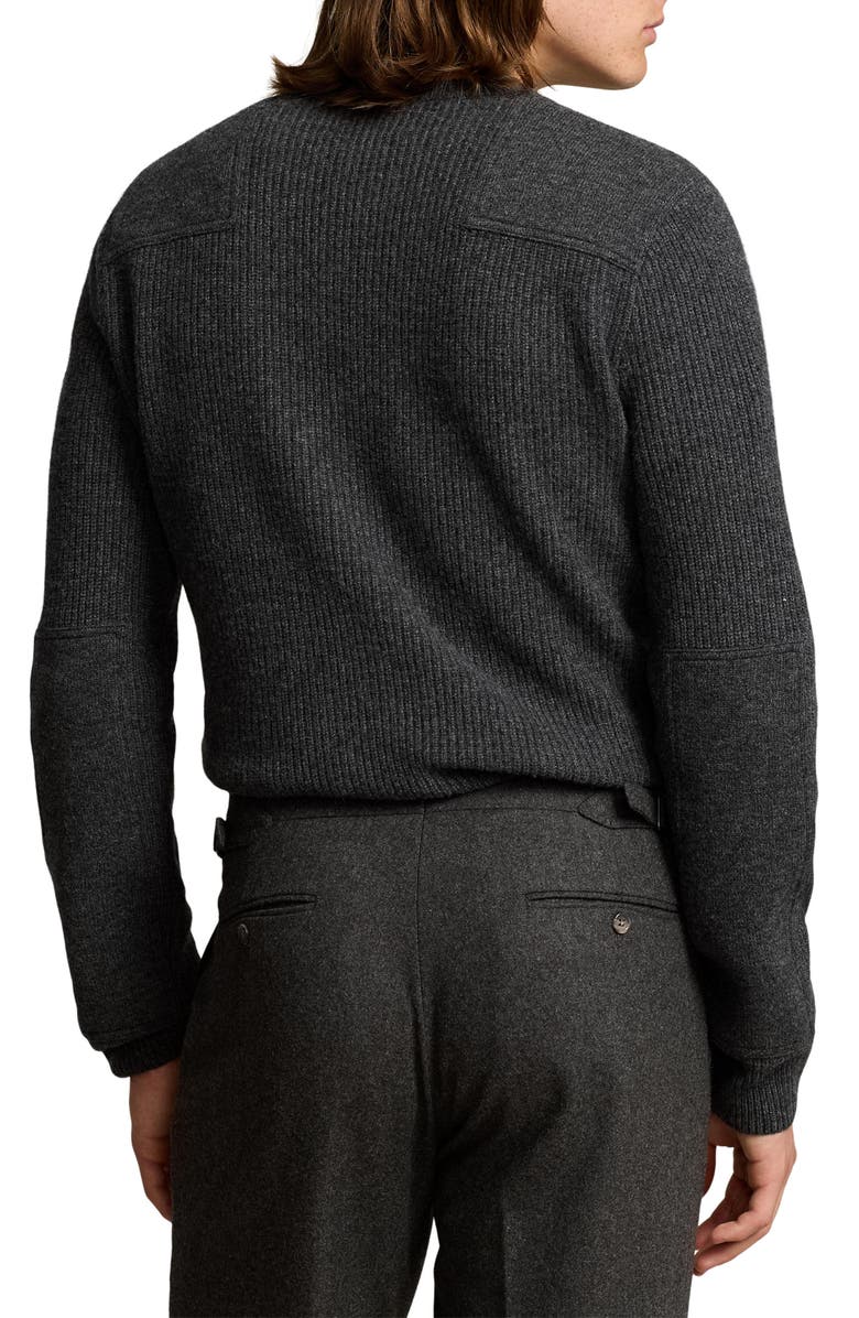 Polo Ralph Lauren Wool Rib Crewneck Sweater, Alternate, color, 