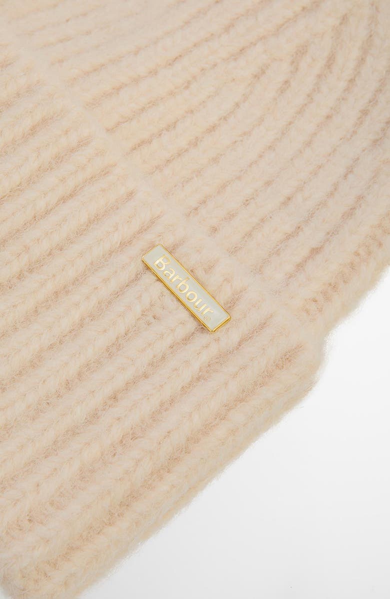 Barbour Meryl Cuff Beanie, Alternate, color, Heritage Cream