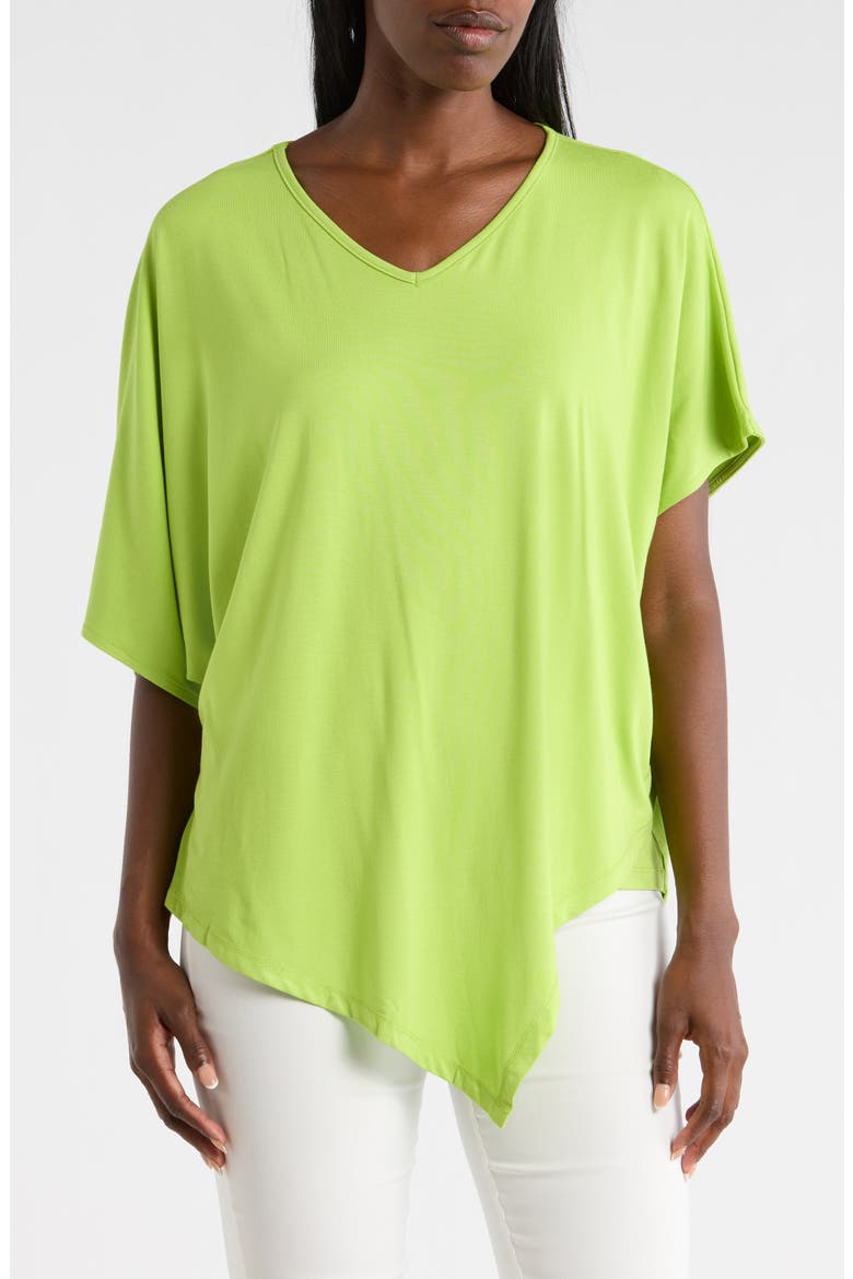 Asymmetric Tunic Top, Main, color, LIME