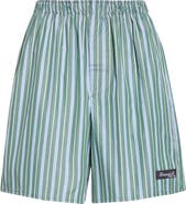 Hommegirls Stripe Long Boxer Shorts