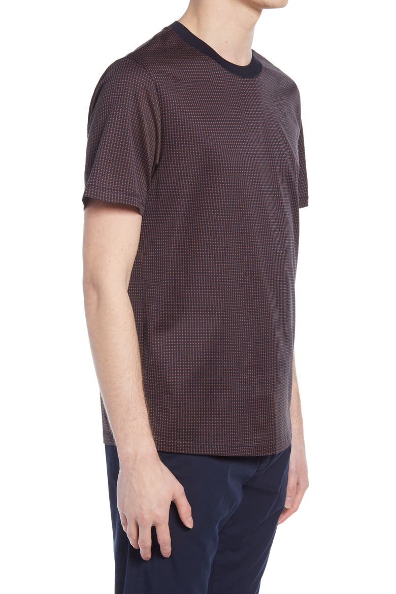 Grid Dot T-Shirt, Alternate, color, BEACON MLT