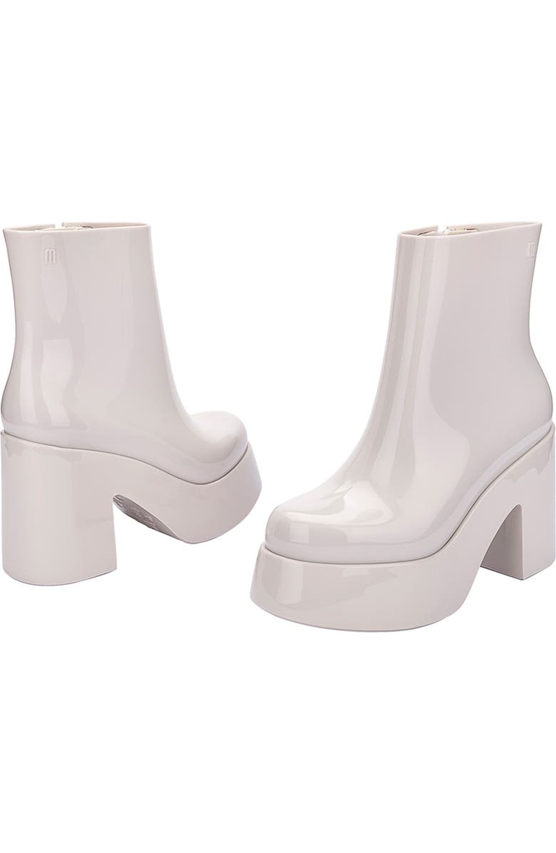 Melissa Nubia II Platform Bootie, Alternate, color, White