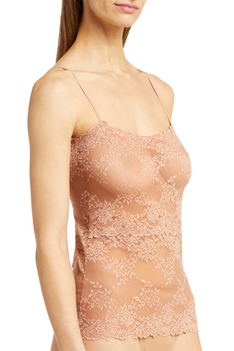 Heavenly Lace Camisole, Alternate, color, GLOW