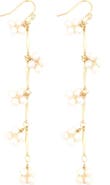 Panacea Freshwater Pearl Linear Drop Earrings