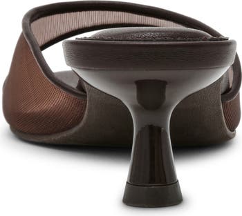 Dorthey Mesh Kitten Heel Sandal