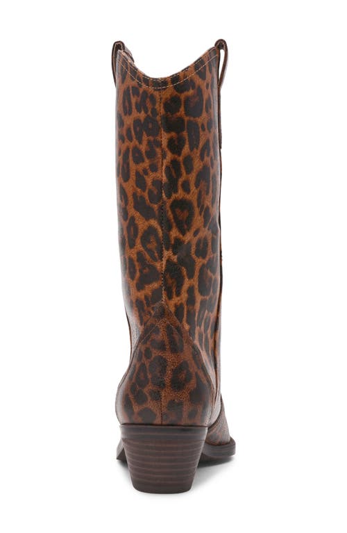 Dolce Vita Dv By Korbella Western Boot In Animal Print