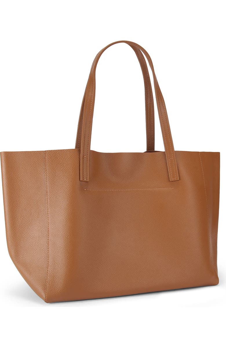 Kurt Geiger London Violet Leather Hobo Bag, Alternate, color, Light/ Pastel Brown