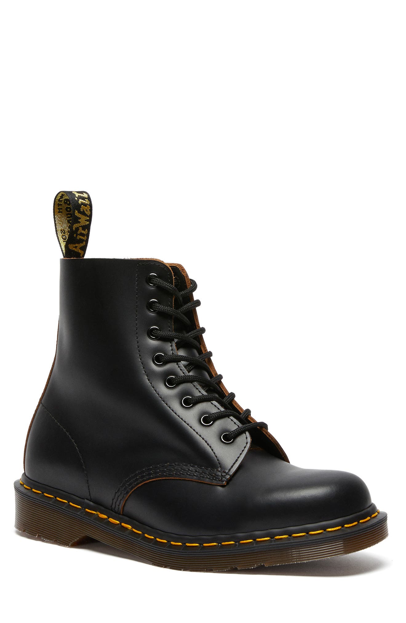 Dr. Martens 1460 Leather Boot, Main, color, 