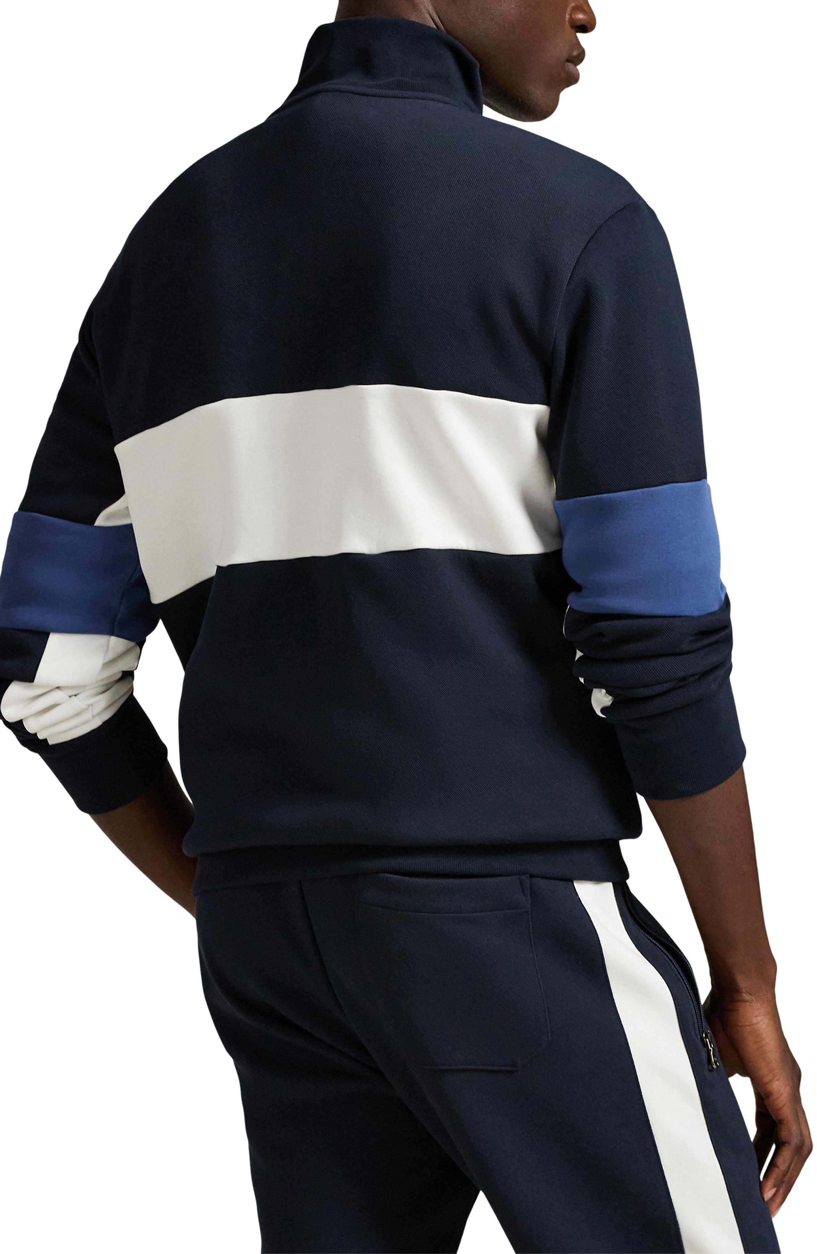 Polo Ralph Lauren Mesh Texture Track Jacket (Men) | Nordstromrack