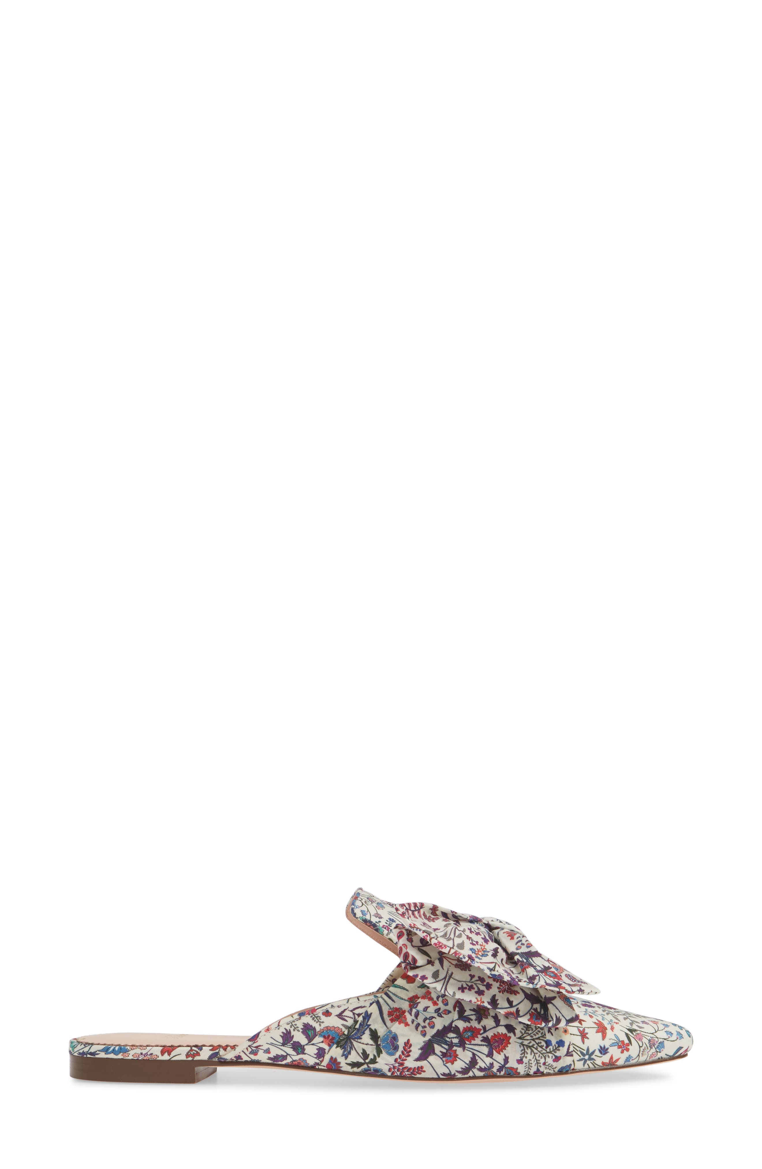 Pointed Toe Mule, Alternate, color, WHITE MULTI