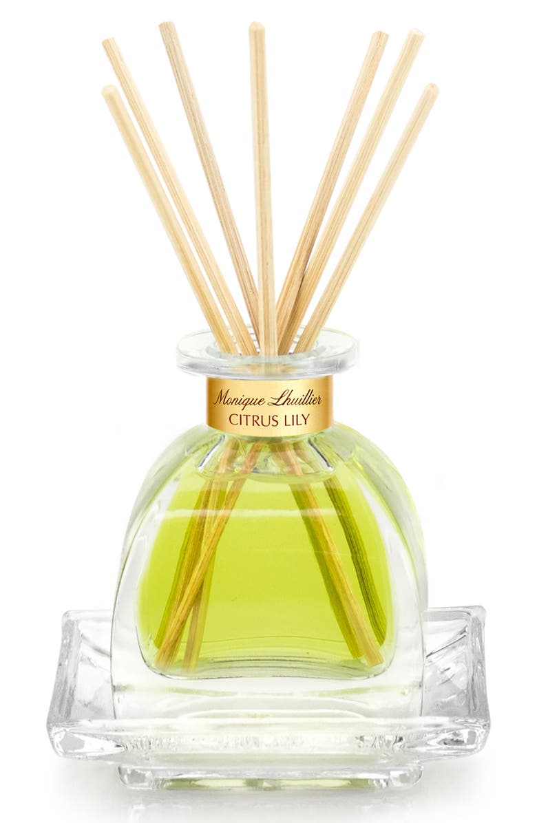 Agraria San Francisco x Monique Lhuillier PetiteEssence Reed Diffuser, Alternate, color, Citrus Lily