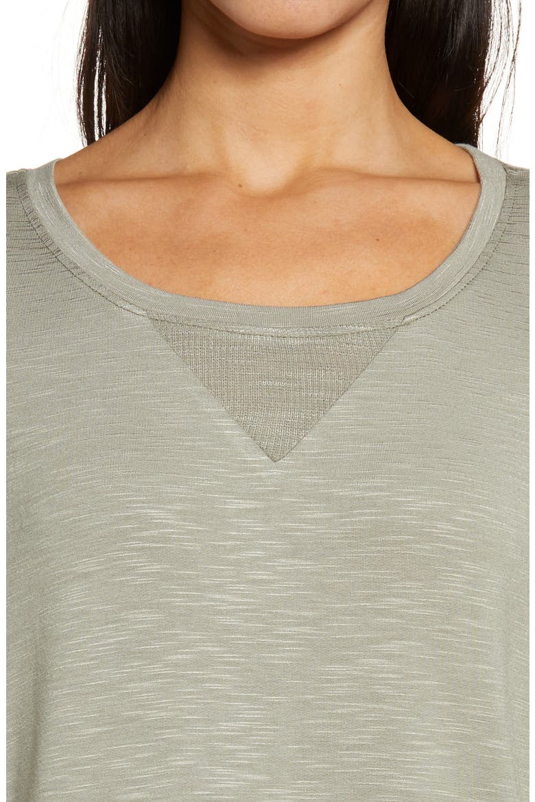 Intimates French Terry Sweatshirt, Alternate, color, TAURUS