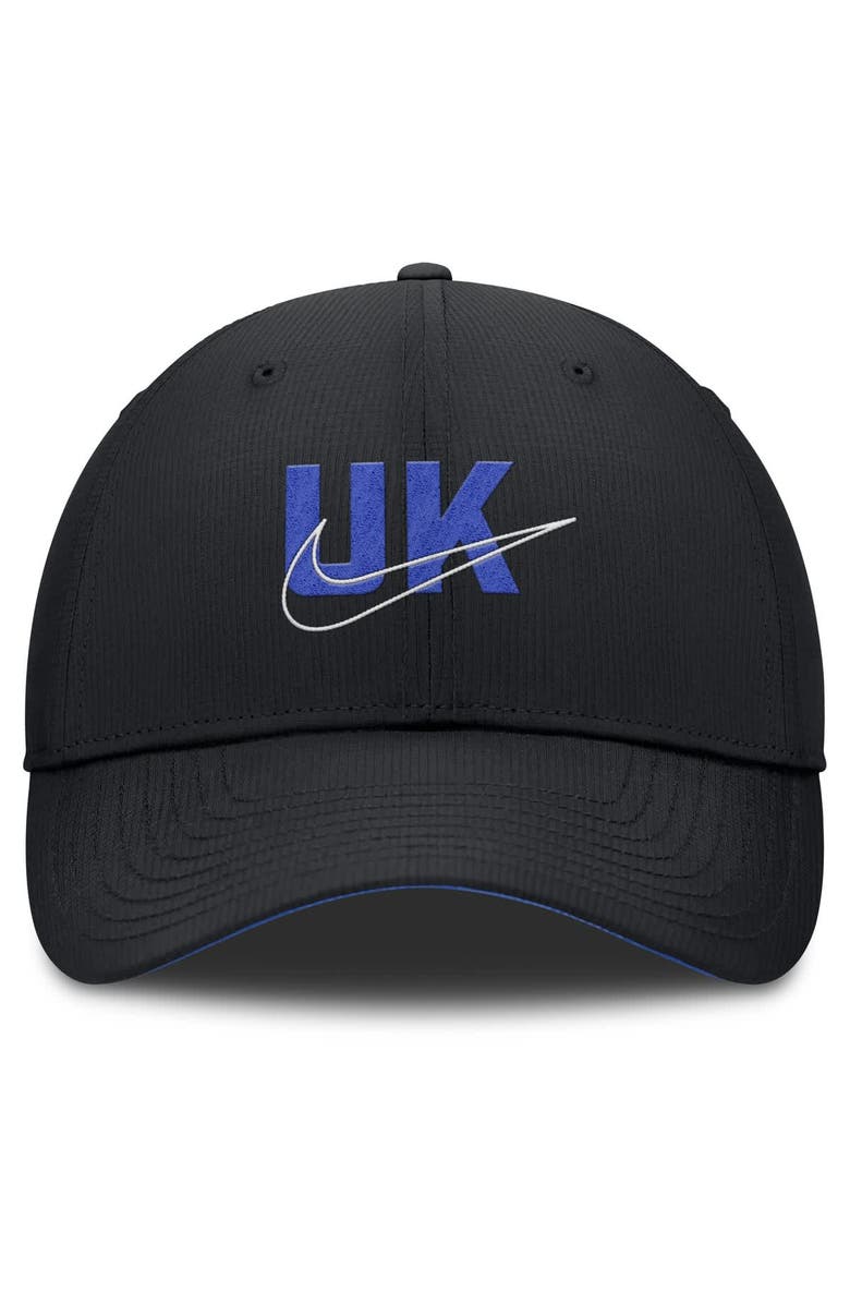 Nike Men's Nike Black Kentucky Wildcats Club Prep Performance Adjustable Hat, Alternate, color, Black