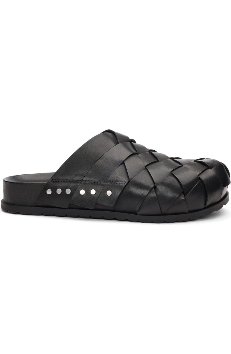 Ash Tor Woven Clog, Alternate, color, Black