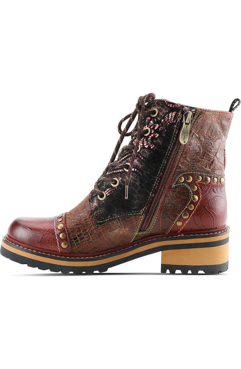 L'Artiste by Spring Step L'Artiste Rugup Boot, Alternate, color, Brown Multi