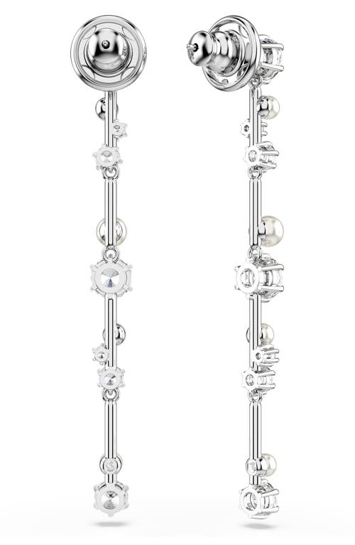Swarovski Constella Drop-ohrhänger In White/silver