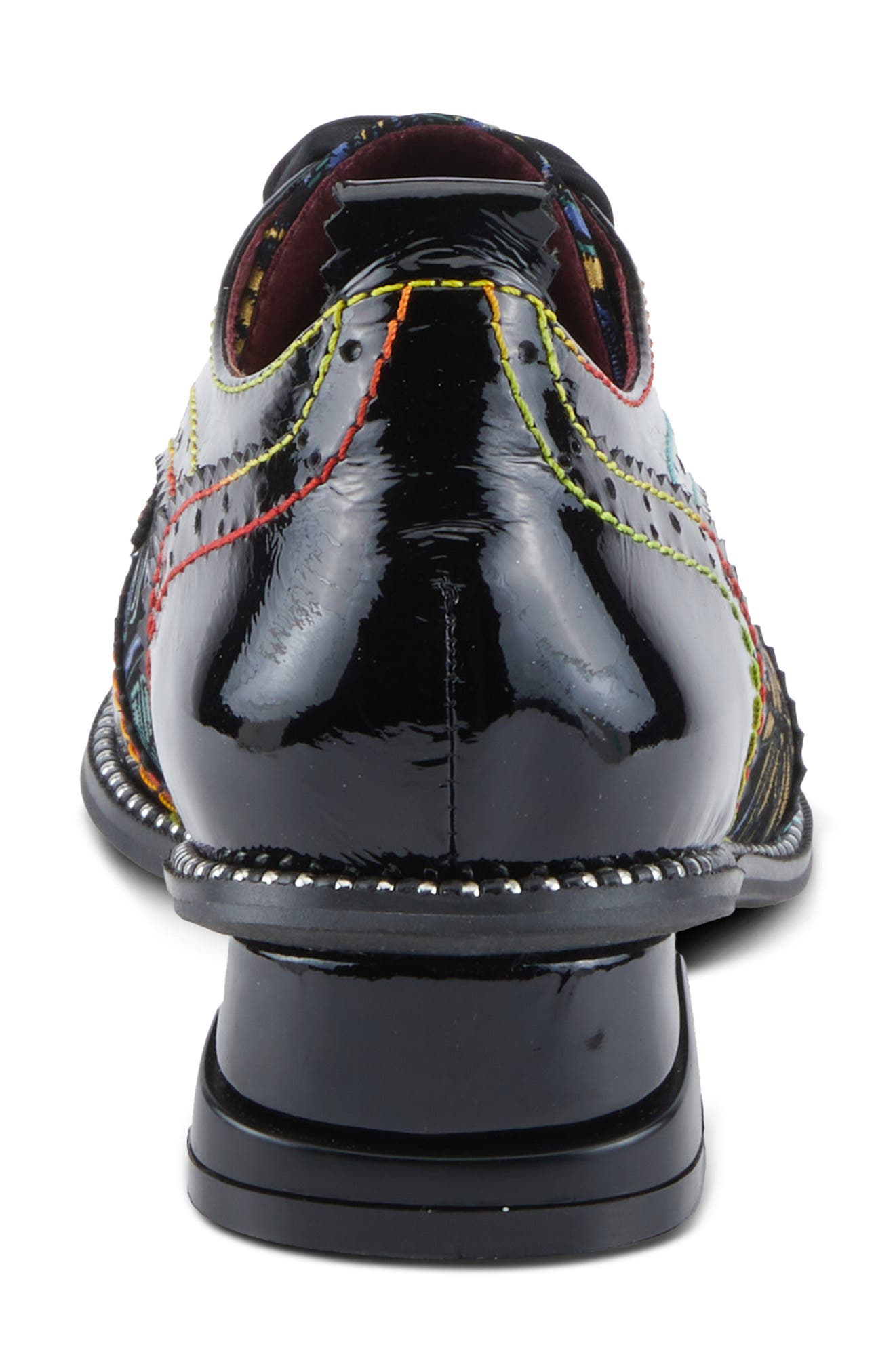 L'Artiste by Spring Step Pradeep Wingtip Derby, Alternate, color, Black Patent