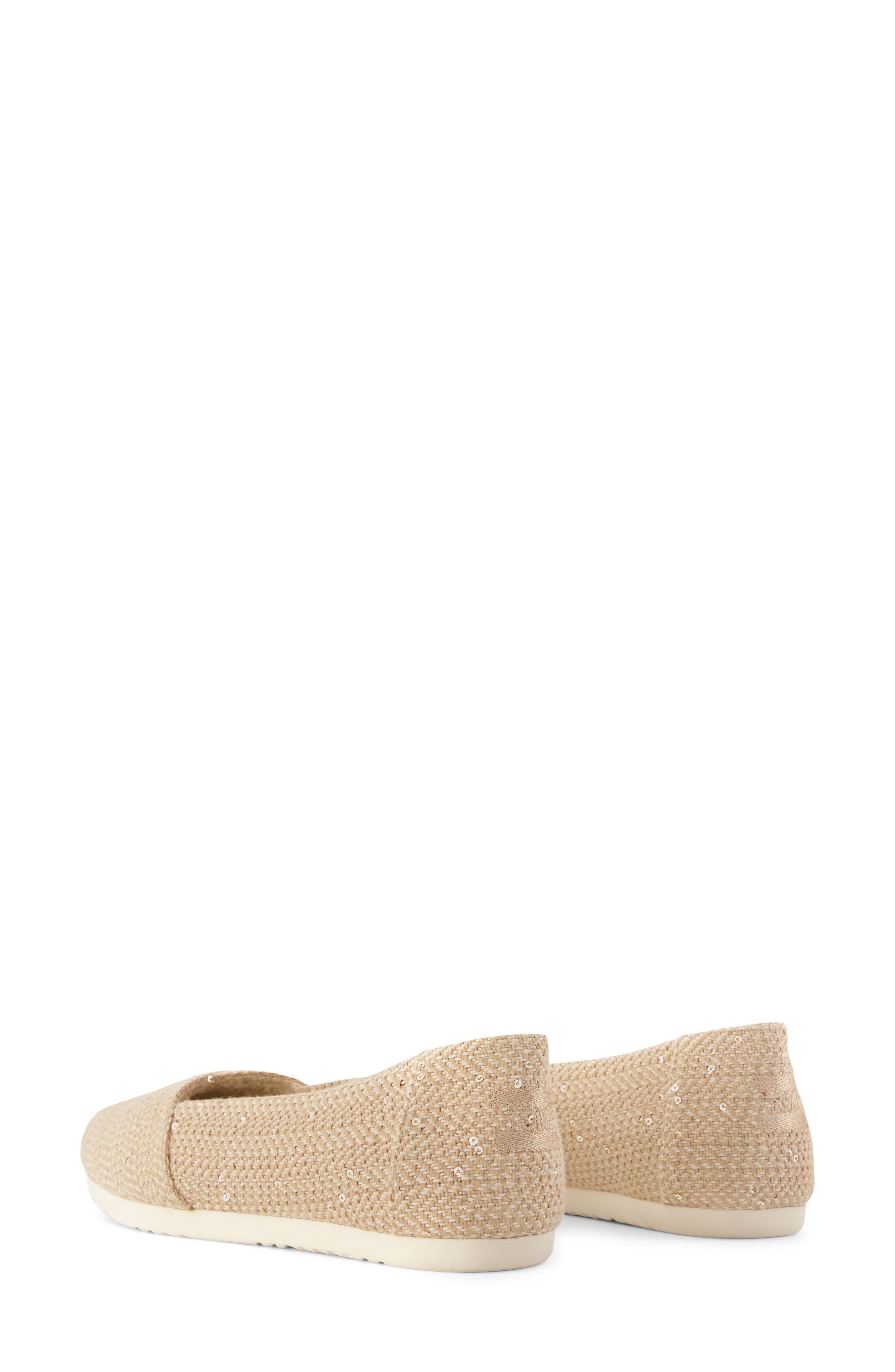 Alpargata Ballet Flat, Alternate, color, BEIGE
