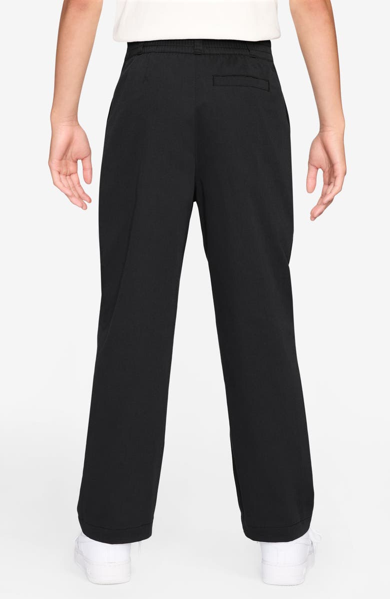 Nike Kids' Sportswear Club Slim Fit Pants, Alternate, color, Black/ White