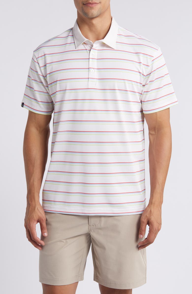 Swannies Cullen Stripe Golf Polo, Main, color, 