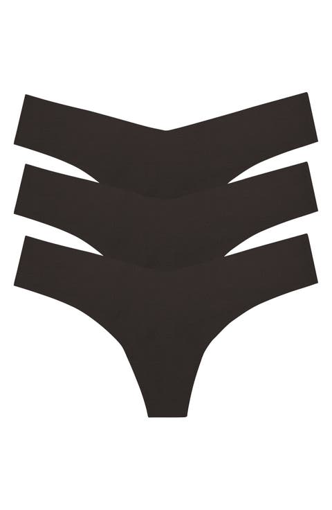 Classic Solid Thong 3-Pack