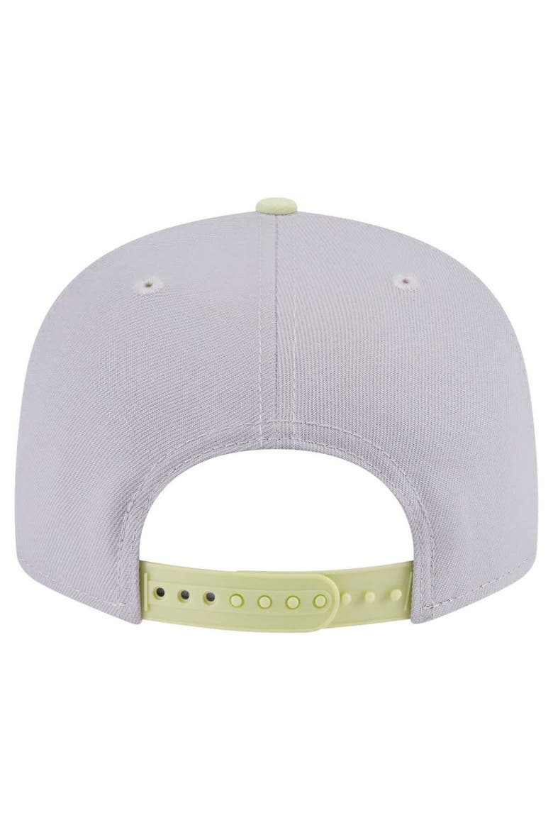 Men's New Era Gray Portland Timbers Color Pack Two-Tone 9FIFTY Snapback Hat, Alternate, color, Gray