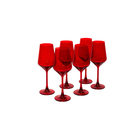 Stemmed Wine Glass - Set of 6