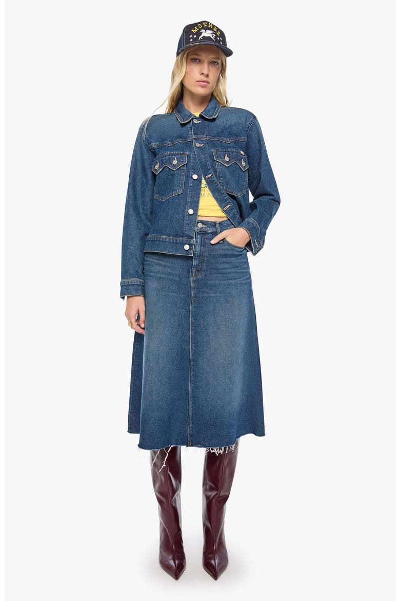 The Sawtooth Stretch Denim Jacket, Alternate, color, BUCKA-WHO