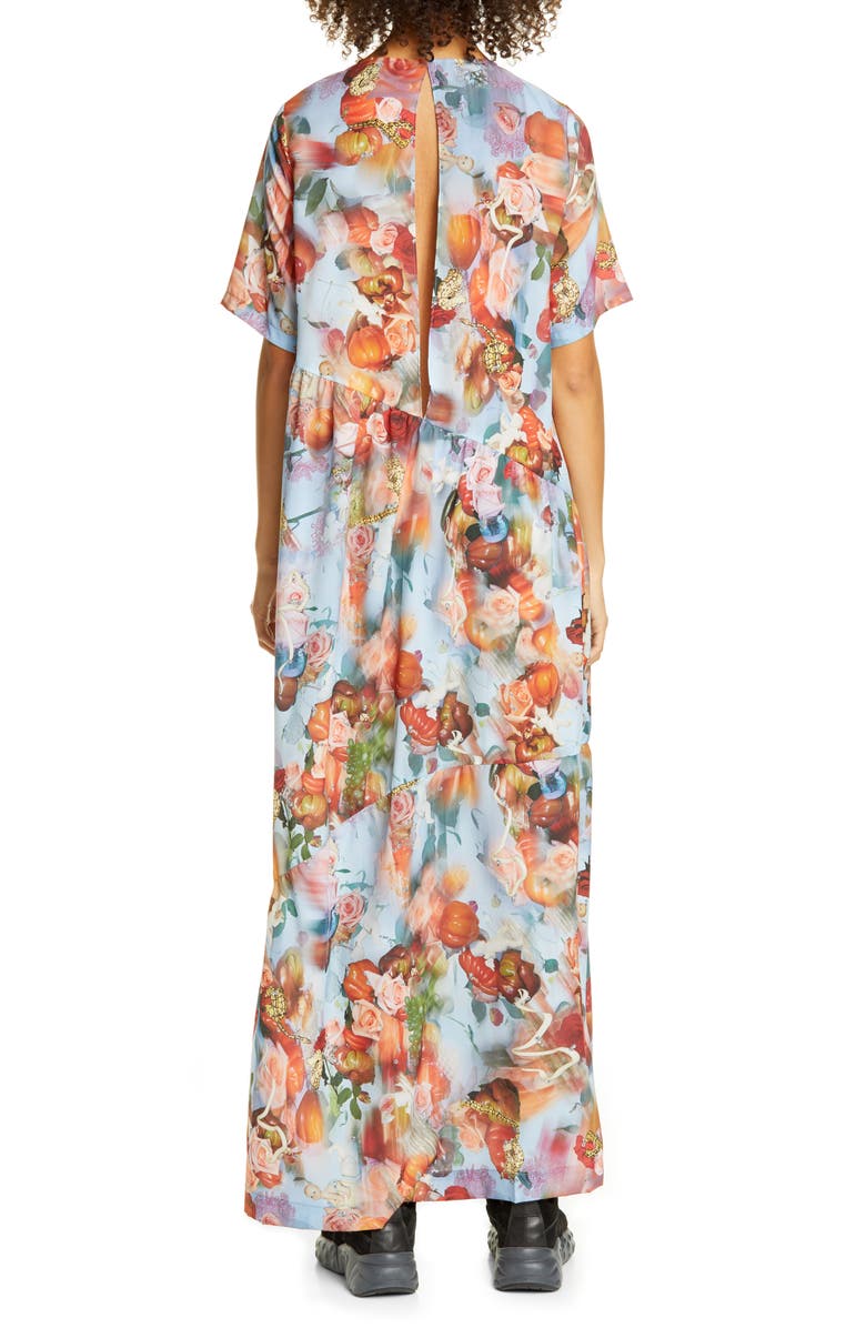 Collina Strada Ritual Tomato Print Maxi Dress, Alternate, color,