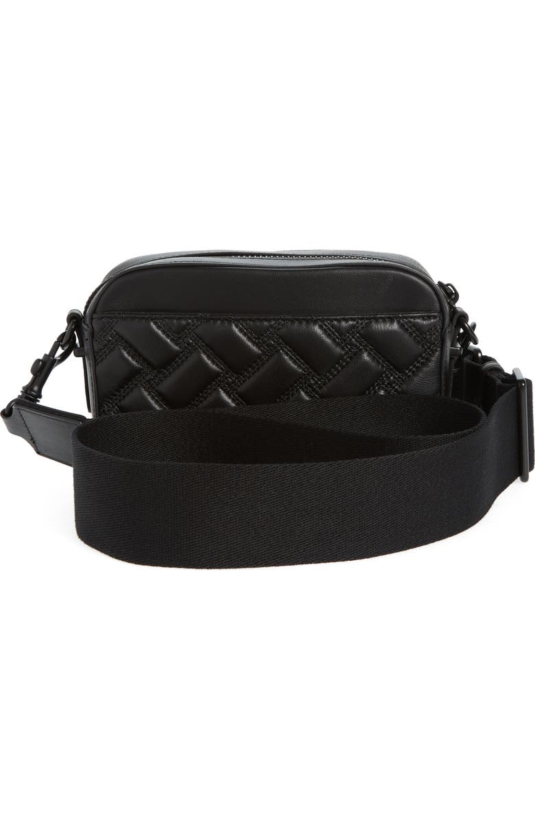 Kurt Geiger London Kensington Small Leather Camera Bag, Alternate, color, Black