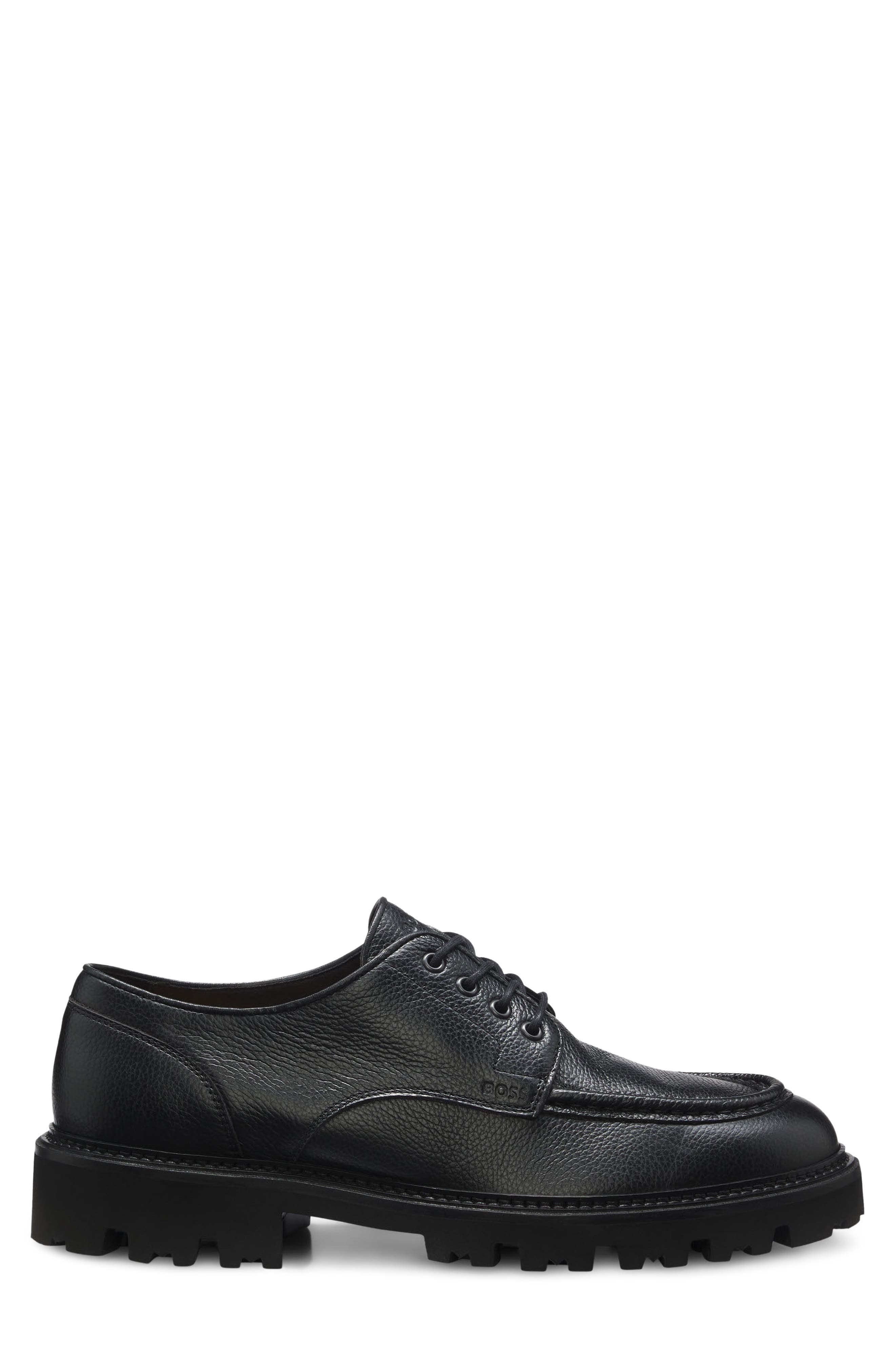 Julyo Leather Derby, Alternate, color, BLACK