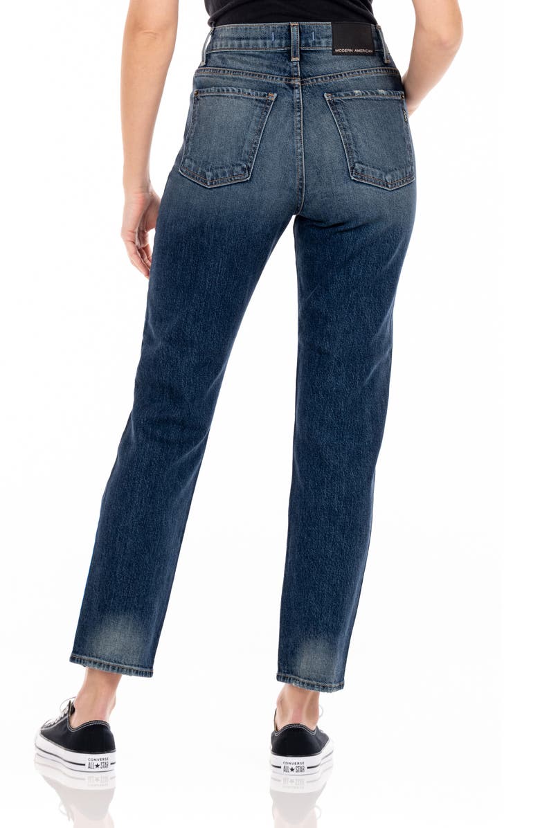 Modern American Bancroft High Waist Mom Jeans, Alternate, color, Palmetto