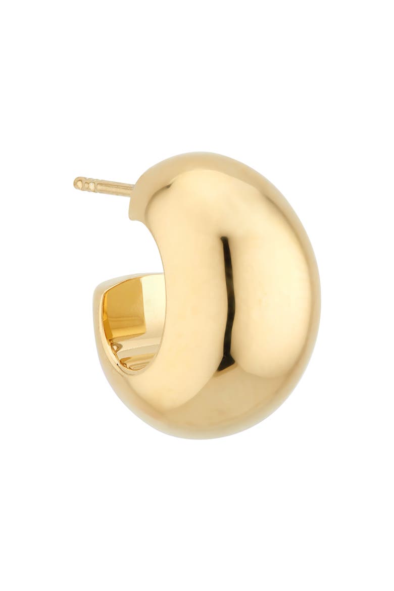 The Simone Hoop Earrings, Alternate, color, GOLD