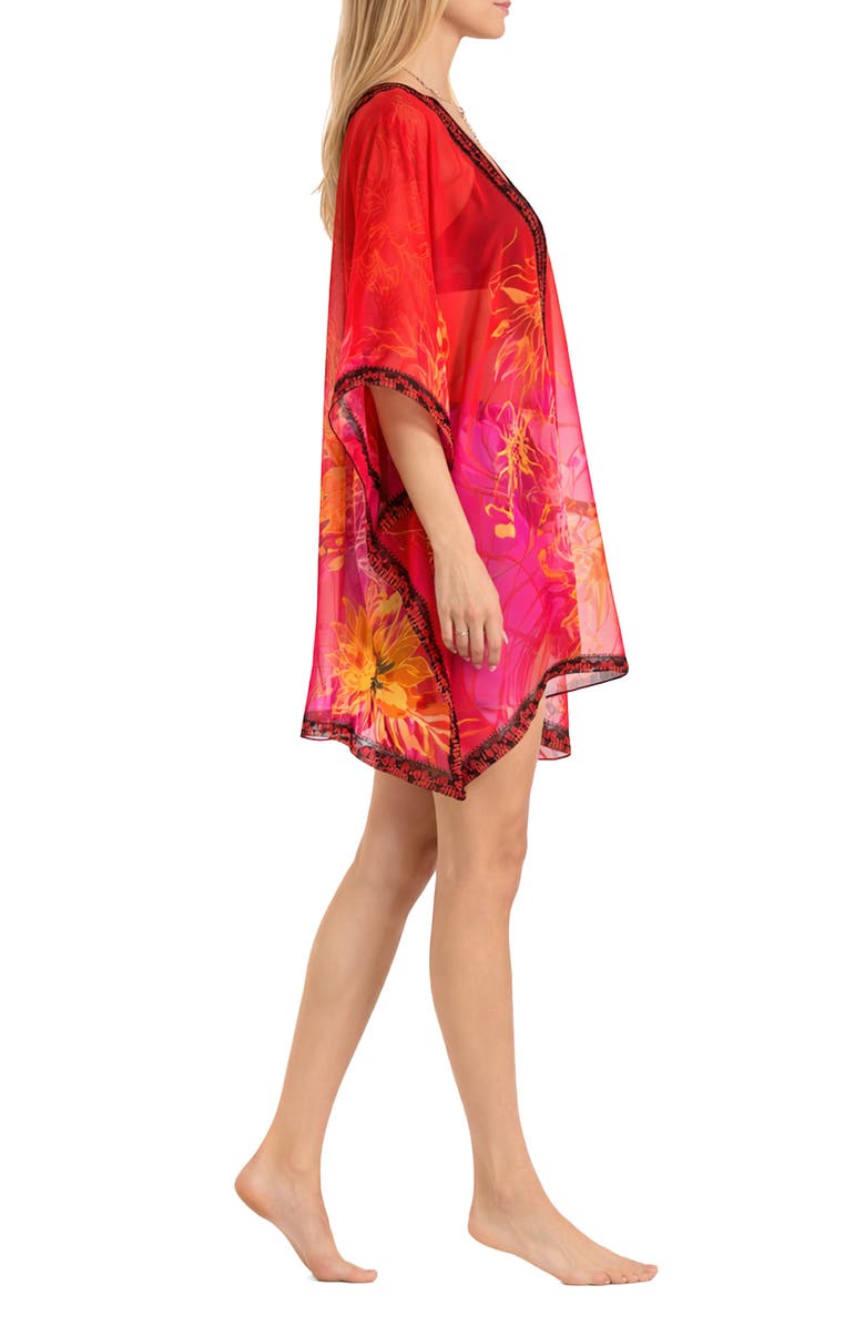 RANEES Duster, Alternate, color, Pink