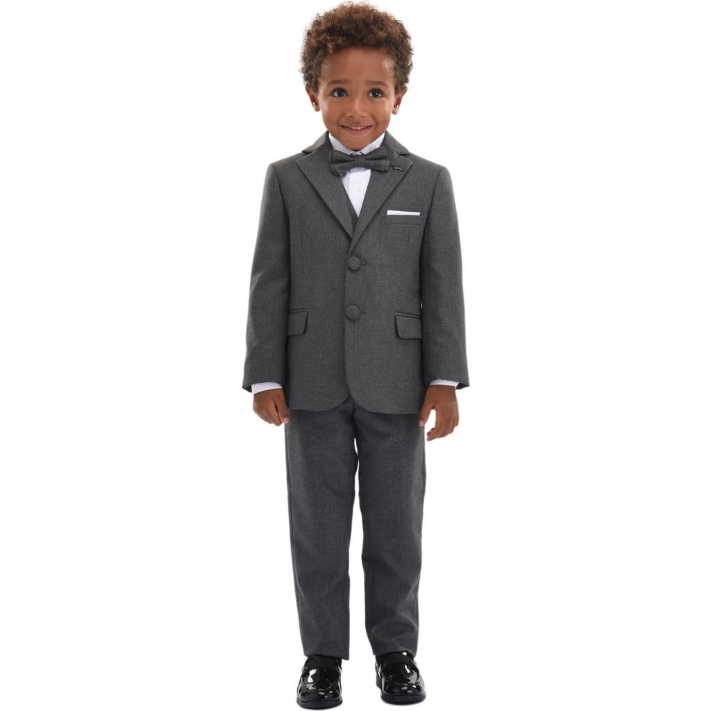 Moustache Peak Lapel Tuxedo In Gray