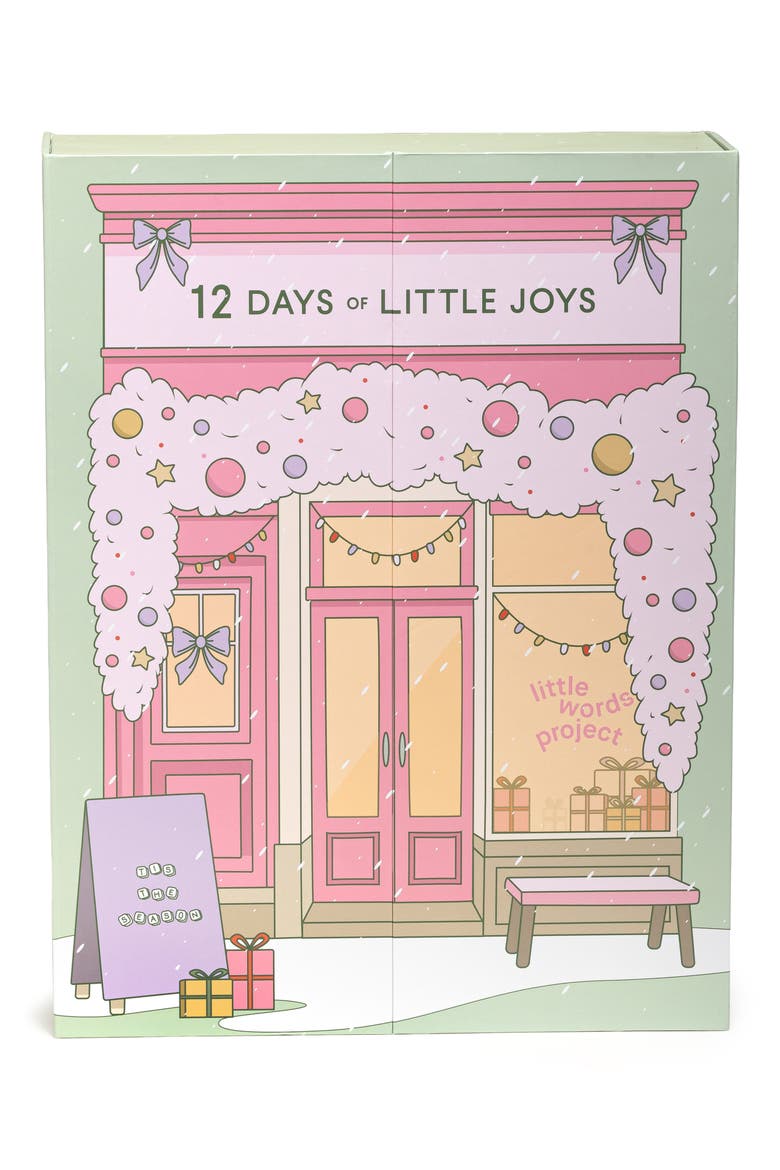 Little Joys Advent Calendar, Alternate, color, WHITE