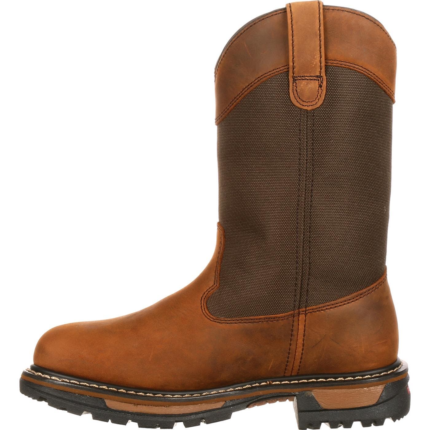 Rocky Ride 200G Insulated Waterproof Wellington Boot, Alternate, color, Brown