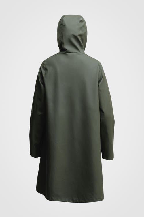 Stutterheim Mosebacke Lightweight Raincoat In Green