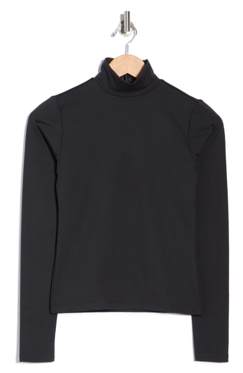 rag & bone Enhance Long Sleeve Turtleneck Top, Main, color, Black