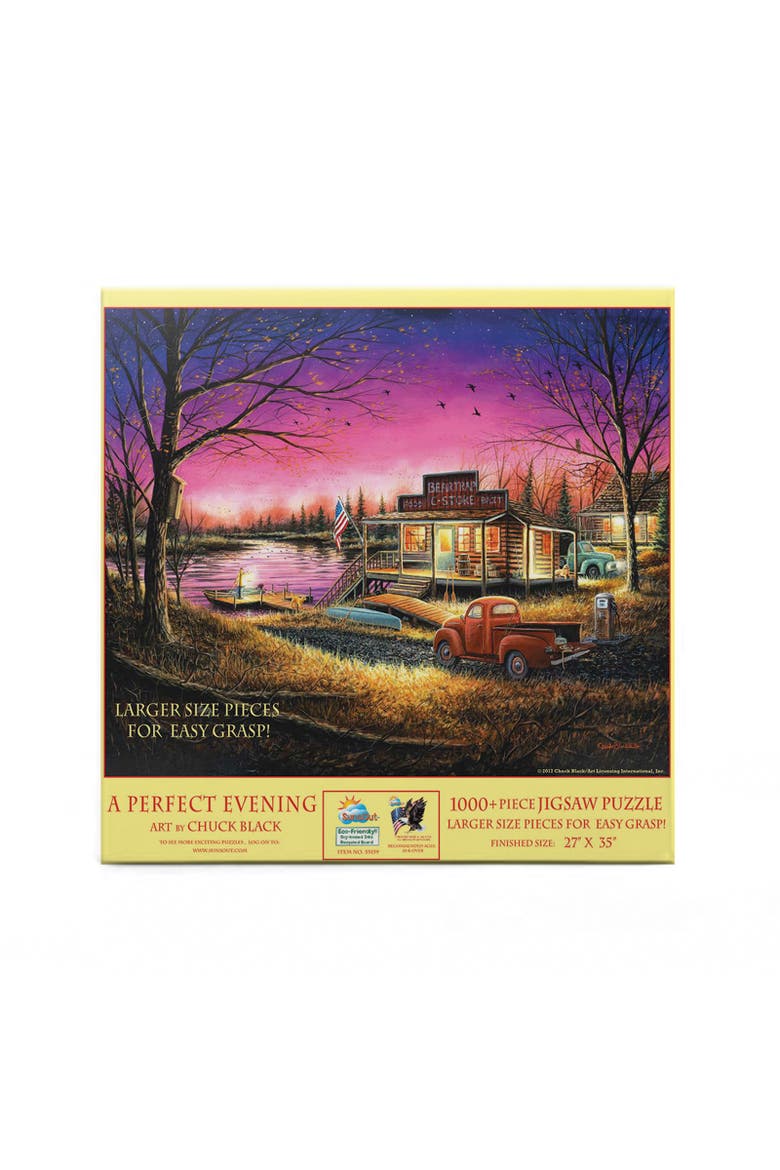 A Perfect Evening 1000 piece Jigsaw Puzzle for Adults Large Pieces, Alternate, color, Multicolor