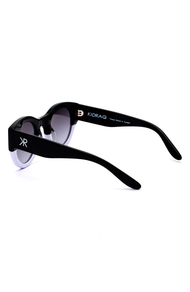 KidRaq Kids' Rising Star 43mm Sunglasses, Alternate, color, Oreo